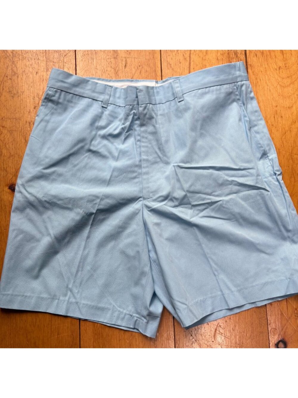Vintage Crescent Bay Robin Egg Blue Golf Shorts Pastel Preppy Retro Country Club